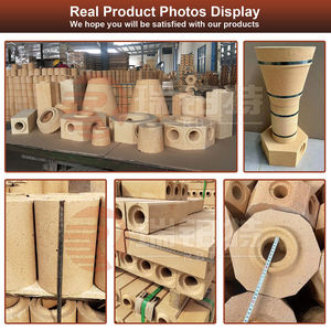 Durchfluss kontrolle Feuerfester Schamotte stein/Mullit/Bauxit Aluminiumoxid-Stahlguss steine - Product Image 3