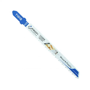 Hoja de sierra de calar <span class=keywords><strong>con</strong></span> vástago en T T101B, hoja de calar, <span class=keywords><strong>corte</strong></span> limpio de madera - Product Image 3