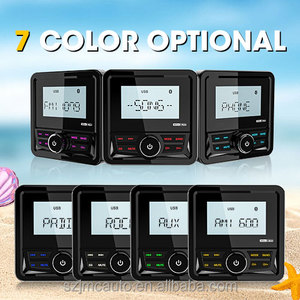 JMC Waterproof Marine Stereo <strong>Radio</strong> With BT Moto Audio Boat Car MP3 Player Auto Sound System <strong>FM</strong> AM Receiver for SPA UTV at - Product Image 6