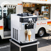 BLG Commerciële Soft-Ijsmachine levert soepel en rijk ijs.