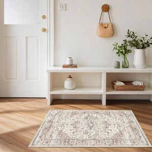 Zone abstraite moderne lavable chevet antidérapant jeter pliable <span class=keywords><strong>entrée</strong></span> chambre intérieur <span class=keywords><strong>Vintage</strong></span> Floral paillasson - Product Image 2