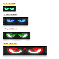 Panneau de message défilant à LED RGB programmable 5V pour vitre arrière de voiture, pare-brise de camion