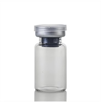 Flacons en verre à sertir ronds, directement de l'usine, 5 ml, 10 ml, pour sous-conditionnement de liquides cosmétiques
