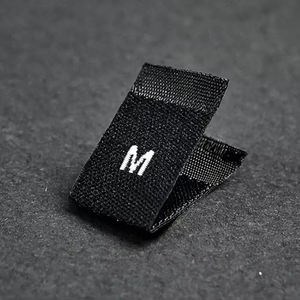 Étiquettes en coton tissées OEM/ODM personnalisées en usine directe pour vêtements et produits de style de vie Étiquette tissée - Product Image 5