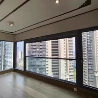 Ventana Elevadora Eléctrica Inteligente Moderna para Balcón con Sensor de Lluvia y Bloqueo Infantil, Vidrio Aislante, Elevación Vertical