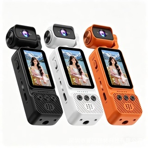 Cámara de Acción Portátil HD 1080P con Lente Giratoria, Enfoque Manual, Pantalla de 2 Pulgadas, Función de Espejo, Grabación de Video Deportivo, Cámara para Exteriores - Product Image 1