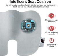 Coussins en mousse à mémoire de forme intelligents pour le rappel de la position assise et des jambes croisées, pour soulager la douleur du coccyx et la sciatique