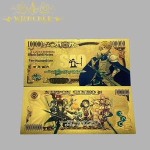 Billetes de Anime Japonés de <span class=keywords><strong>Sword</strong></span> <span class=keywords><strong>Art</strong></span> <span class=keywords><strong>Online</strong></span>, 5 Tipos, 2026, para Colección - Product Image 4