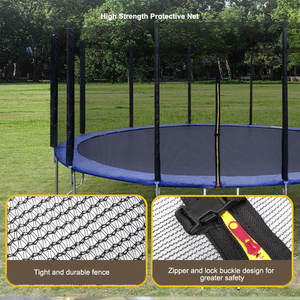 Trampoline de 12 <span class=keywords><strong>pieds</strong></span> pour enfants et adultes, trampoline de 3,66 m, trampoline de haute qualité <span class=keywords><strong>avec</strong></span> filet de sécurité, vente de haute qualité - Product Image 3
