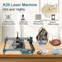 Machine de gravure laser numérique pour créer des logos complexes sur des surfaces en mousse de bois et de métal