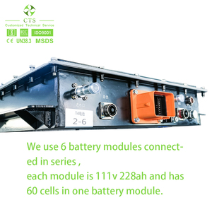 แบตเตอรี่ระบายความร้อน CTS กำลังสูง 666V 240Ah 160kWh สำหรับผู้ผลิตรถบรรทุกและรถบัสสำหรับงานเหมือง - Product Image 5