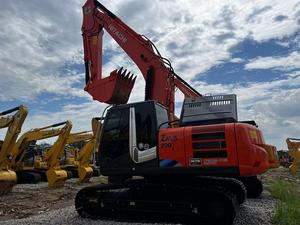 Hydraulic Crawler Backhoe Digger 20 Ton <b>Earth</b> <b>Moving</b> <b>Machine</b> Used Hitachi 200 Excavator - Product Image 3