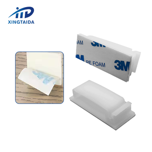 Venta al por mayor Clip de abrazadera de cable negro multiusos fuerte autoadhesivo de plástico de nailon soporte de cable organizador de gestión - Product Image 2