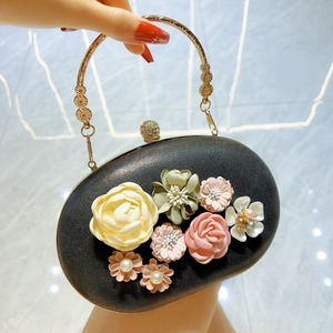 Handmade PU hoa túi xách thời trang phong cách với cảnh độc đáo lấy cảm hứng từ ba chiều thiết kế cho trang phục phụ kiện - Product Image 2