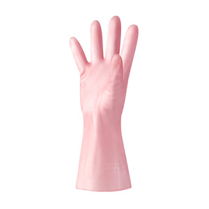 Guantes duraderos para lavar platos, látex grueso, impermeables, para limpieza de cocina, tareas domésticas, lavandería, Color sólido, 32 Cm de longitud - Product Image 5
