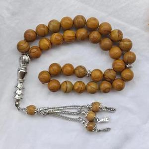 <span class=keywords><strong>Rosario</strong></span> Tesbih Clásico de 8mm, 10 Piezas, 33 Cuentas de Madera y Piedra, Pulsera Unisex para Uso Diario, Regalo, TASBIH, Éxito en Ventas Internacionales - Product Image 3