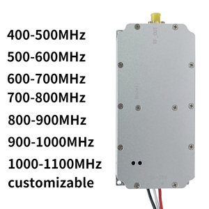 50W Anti-Drone Shield UAV 700-850Mhz Power <span class=keywords><strong>Rf</strong></span> Amplificador Módulo Bloque Anti interferencia Posicionamiento Módulo de sistema de defensa - Product Image 2