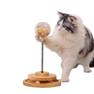 Juguete Interactivo Ecológico para Gatos, Hecho de Goma, para Estimulación Mental y Alimentación Lenta, Juguete Interactivo y de Movimiento para Mascotas - Product Image 1