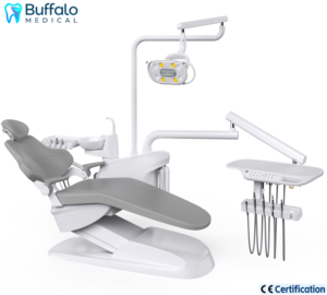 Unidad Dental Avanzada Buffalo con Luz Oral LED y Cuatro Manijas para Tratamiento en Clínica Dental - Product Image 1