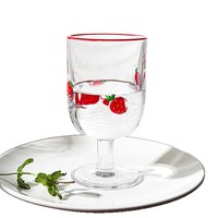 Tasse à boisson épaissie écologique au design minimaliste moderne, motif de fruits mignon, pour café, usage créatif et coloré