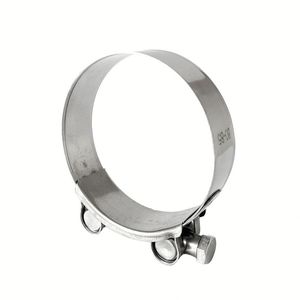 Colliers de serrage pour tuyaux en gros de Chine, noirs, en acier inoxydable, en caoutchouc, pour tuyaux en PVC - Product Image 1