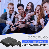 Topleo Boîtier TV Android Double Système Console de Jeu Rétro Portable et Lecteur Multimédia