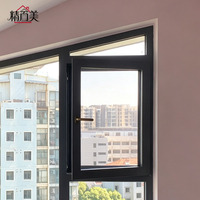 Fenêtre triangulaire en aluminium sur mesure, fixe et ouvrante, avec poignée et joint d'étanchéité, pour chambre, cuisine, ou mur décoratif