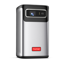 Touyinger C2000 Mini projecteur portable 1080p Wifi pour films mobiles en extérieur, pour usage personnel et pour les fêtes