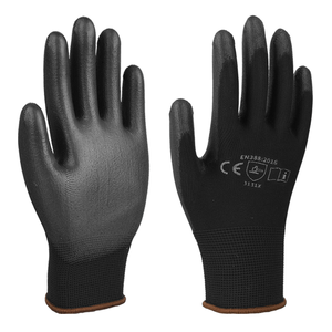Мужские рабочие перчатки с полиуретановым покрытием, защитные перчатки для рук, 13 г, <span class=keywords><strong>3131</strong></span> рабочие перчатки из нейлона, полиэстера, садовые, <span class=keywords><strong>EN388</strong></span> - Product Image 4