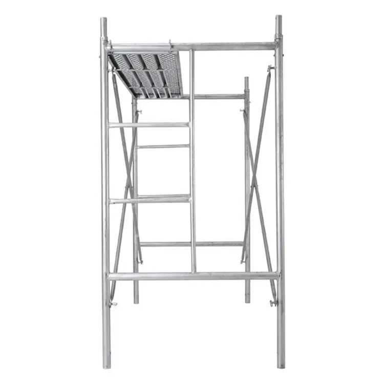 Steel Ladder Frame Scaffolding Construction Steel Scaffolding H Frame For Wholesale Fast Delivery High Quality