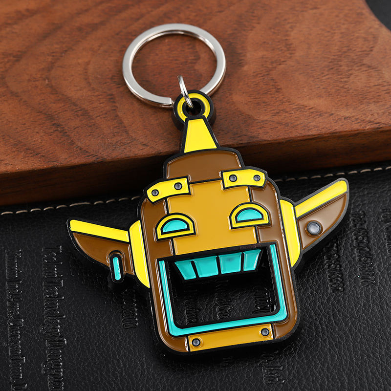 metal bottle opener keychain