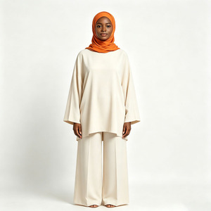 Maillots de bain modestes pour femmes musulmanes, Burkini 3 pièces à manches longues, couvrant entièrement le corps, maillot de bain islamique, OEM ODM en gros - Product Image 1