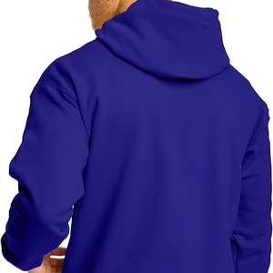 Sweat-shirt décontracté personnalisé en coton polyester uni 250GSM - Product Image 1