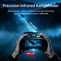 Lunettes de vision nocturne 3D TFN avec télémètre, jumelles NVG montées sur casque 4K