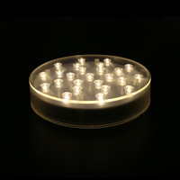 Lámpara LED de 6 Pulgadas con Soporte Iluminado para Centro de Mesa, Florero Luminoso