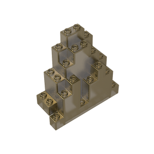 [Gobricks] GDS-2148 all'ingrosso parti di blocchi di costruzione pannello di roccia triangolare 3x8x7 (aka LURP) 6083 976014 - Product Image 6