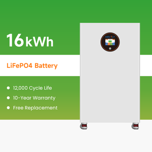 แบตเตอรี่ลิเธียมไอออนสำหรับเก็บพลังงานแสงอาทิตย์ภายในบ้าน ชุดแบตเตอรี่ 16kWh 20kWh LiFePO4 แบตเตอรี่ลิเธียม 48V - Product Image 1