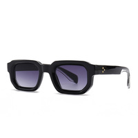 Lunettes de soleil de plage été 2026 personnalisables avec logo, en plastique, style vintage, rétro, uniques, de luxe, classiques, petites lunettes carrées pour hommes