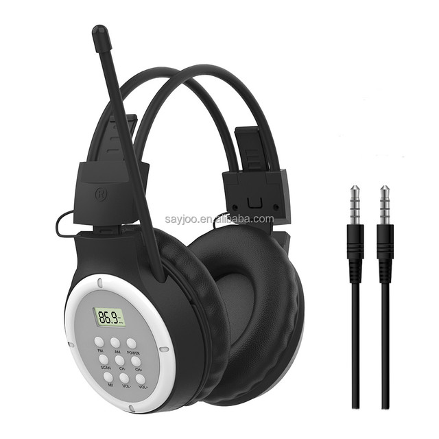 Wireless Stereo Music Walkman AM FM Radio with Memory Function & Hands-Free Headphones Internet Radio Access
