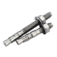 Boulon d'ancrage en acier inoxydable M12 M14 M16 ASTM B8 B8M B8T A453 GR660 A286 18-8