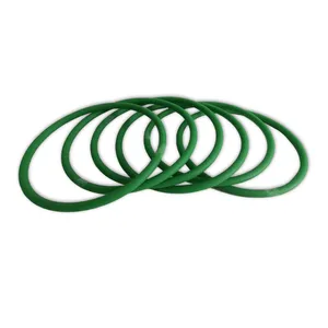 Cinghia di trasmissione rotonda in pu opaco verde