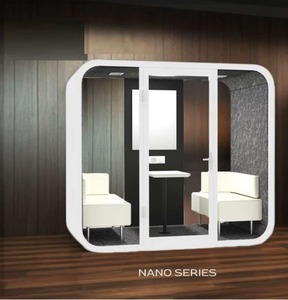 Cabina Acústica Nano Mega Pod Fabricada en India con Reducción de Ruido para Reuniones en Video y Trabajo Concentrado en Venta - Product Image 4