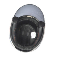 Casco de Motocicleta Integral de ABS Nuevo al por Mayor de Fábrica con Doble Visor, Luz Trasera LED, Diseño Modular, Homologado por DOT, para Todas las Estaciones