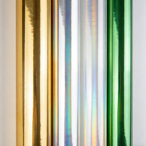 Papier holographique de qualité supérieure, personnalisé, générique, en PET, écologique, pour l'emballage et l'impression - Product Image 1
