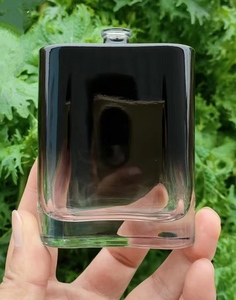 Moq thấp 100ml khối lượng lớn màu đen chai nước hoa thủy tinh nam với bình xịt cao cấp - Product Image 3