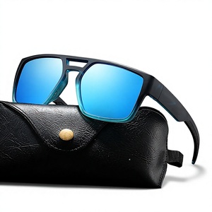 Lunettes de soleil de luxe unisexes avec logo personnalisé, OEM, tendance vintage, rondes, rouges, légères, monture intégrale, haute qualité, verres PC UV400 - Product Image 2