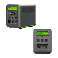 Générateur Solaire Portable 1200W avec Batterie Lithium LiFePO4, Station d'Énergie d'Urgence Domestique, Onde Sinusoïdale Pure pour Extérieur et VR