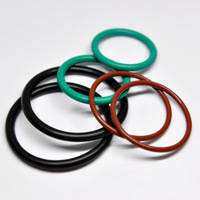 Joint torique en caoutchouc FKM Longfu, diamètre du fil 5 mm, diamètre extérieur 16600 mm, noir/vert/marron, Zhejiang