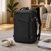 Sac à dos scolaire multifonctionnel Ledu neutre, version coréenne, imperméable, avec fermeture éclair, compartiment pour ordinateur, nouveauté, best-seller