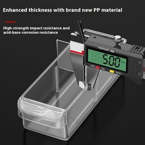 Nhật Bản Vuông Chia Bộ Phận Lưu Trữ Hộp Nhựa Phần Cứng Hộp Công Cụ Ngăn Kéo Loại Công Cụ Bộ Phận Lưu Trữ Tổ Chức Hộp - Product Image 4